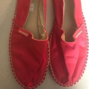 Origine II Ruby Red Espadrilles Size 11W/9M